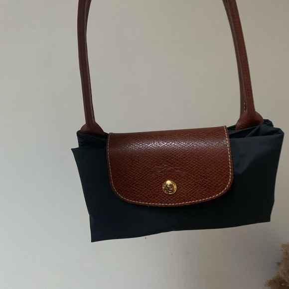 Longchamp Le Pliage - Small, in Gunmetal - Picture 6 of 9